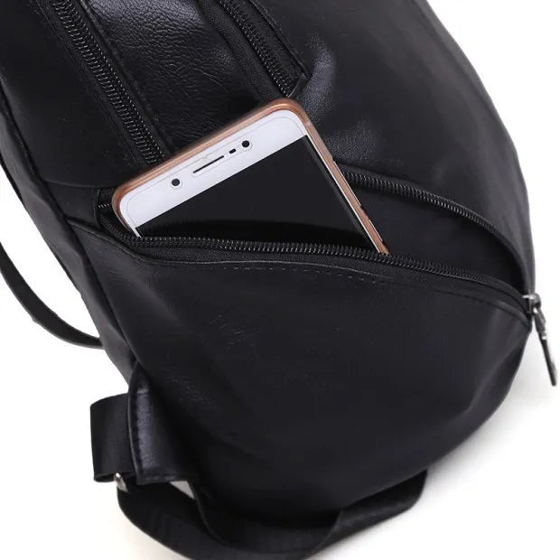 Small PU Backpack for Women