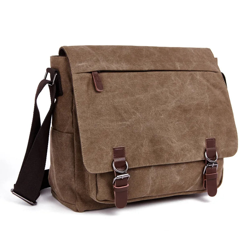 Hot Man Canvas Shoulder Bag Male Messenger Bag