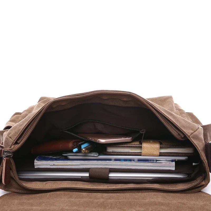 Hot Man Handbag Male Big Canvas Shoulder Bag