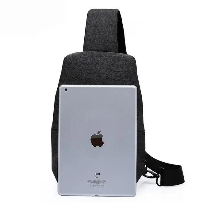 Men Single Shoulder Cross Body Chest Bag
