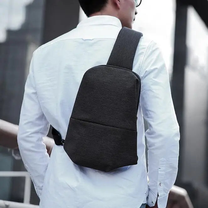 Men Single Shoulder Cross Body Chest Bag