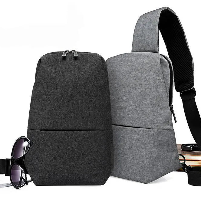 Men Single Shoulder Cross Body Chest Bag