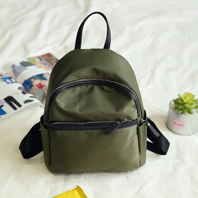 Lady Nylon Travel Backpack for Women