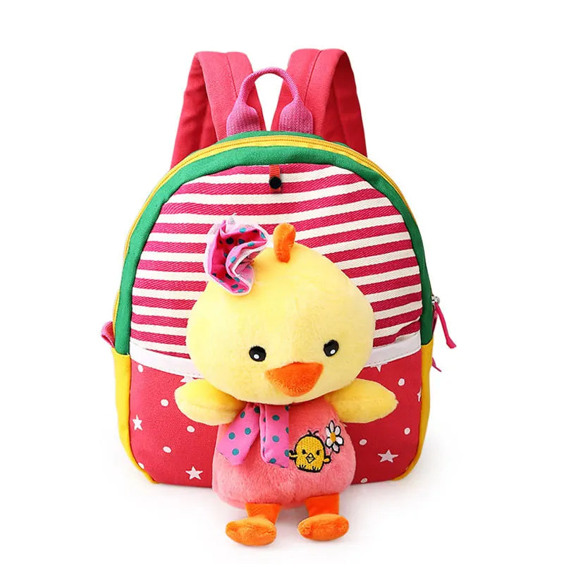 Cartoon Bear Cat Kids School Bag Kindergarten Backpack