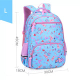 Cartoon Printing Children School Backpack for Girls Orthopedics School Bags