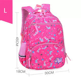 Cartoon Printing Children School Backpack for Girls Orthopedics School Bags
