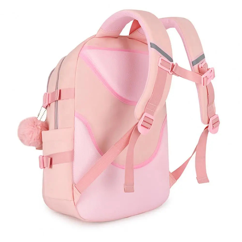 Children Backpack Plus Ball Girls Bookbag School Bag