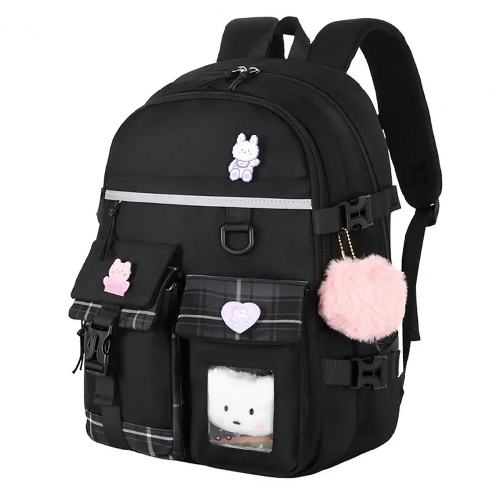 Children Backpack Plus Ball Girls Bookbag School Bag