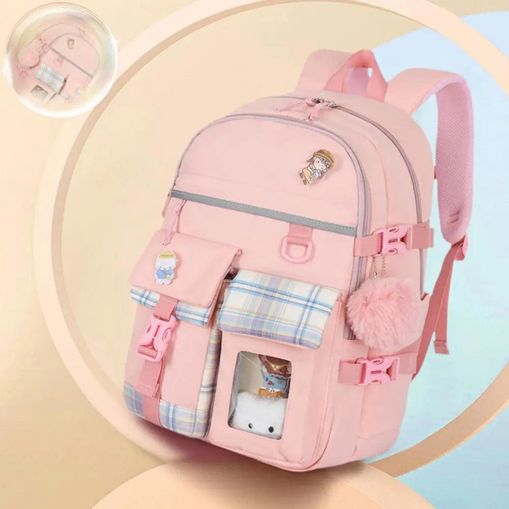 Children Backpack Large Capacity with Portable Pockets