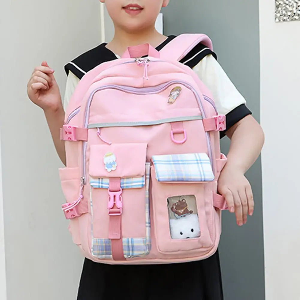 Children Backpack Large Capacity with Portable Pockets