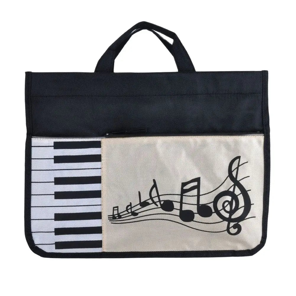 Children Kids Musical Note Pattern Backpack Schoolbag