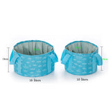 Women's Portable Folding Bucket Bag for Travel