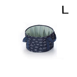 Women's Portable Folding Bucket Bag for Travel