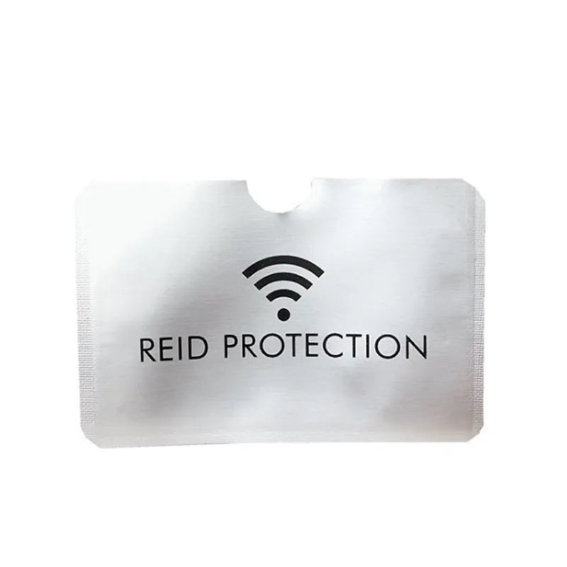 10PCS RFID Blocking Credit Card Protector Sleeve Secure ID Holder Foil Shield