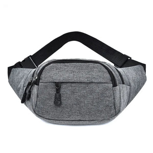 Waterproof Oxford Waist Pack Male Travel Running Belt Waist Bag