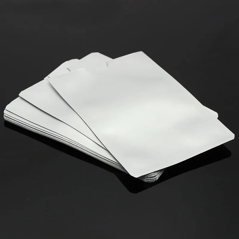 10PCS RFID Blocking Card Sleeve Waterproof Aluminum Foil Holder