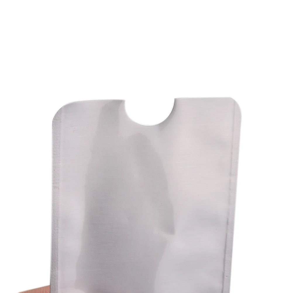 10pcs RFID Sleeve Protector Anti Theft Credit Card Holder