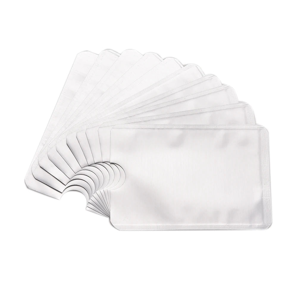 10pcs RFID Sleeve Protector Anti Theft Credit Card Holder