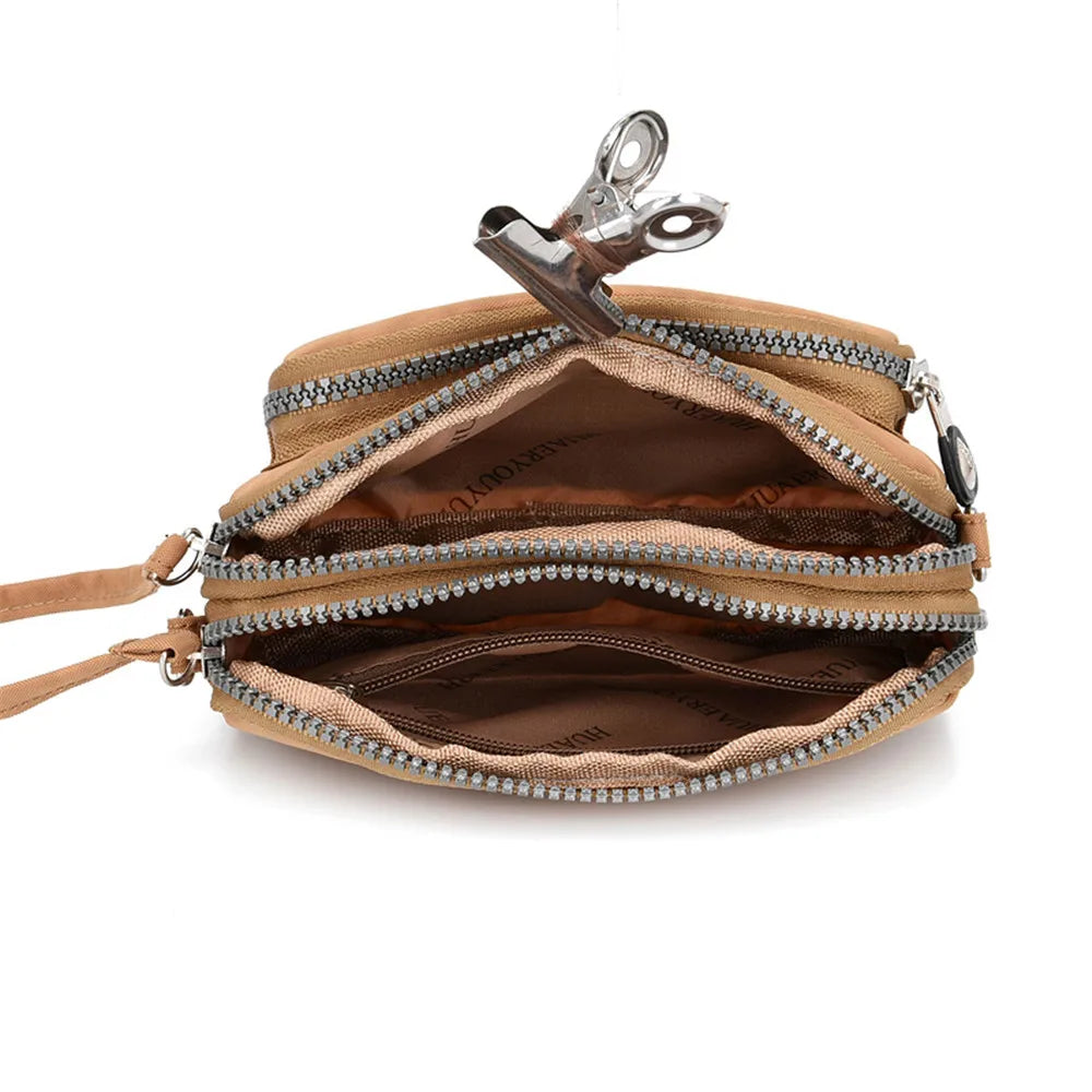 11 Colors Nylon CrossBody Bag for Women Waterproof Shoulder Messenger Bag