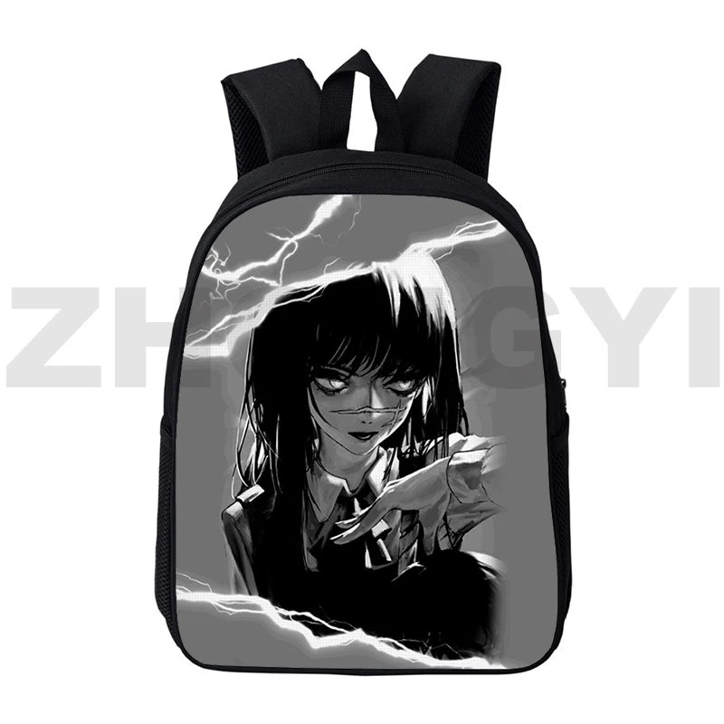 3D Anime Chainsaw Man Backpack for Teenage Girls School Bags for College