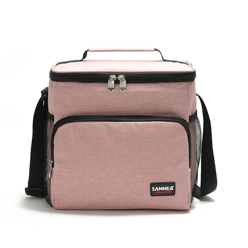 12L Cooler Bag Insulated Thermal Storage Tote Ice Thermo Lunch Camping Pack