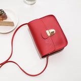 12PCS Women Messenger Bags Solid Lock Shoulder Crossbody Phone Beach Bag