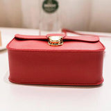 12PCS Women Messenger Bags Solid Lock Shoulder Crossbody Phone Beach Bag