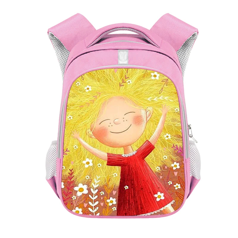 Cartoon Fairy Girls School Bag Teenagers Girls Backpack