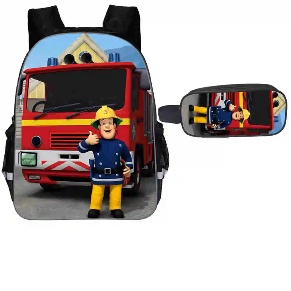 13 Inch Boys Cartoon Schoolbag Kids Backpacks Girls Kindergarten Bookbag