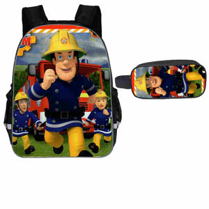 13 Inch Boys Cartoon Schoolbag Kids Backpacks Girls Kindergarten Bookbag