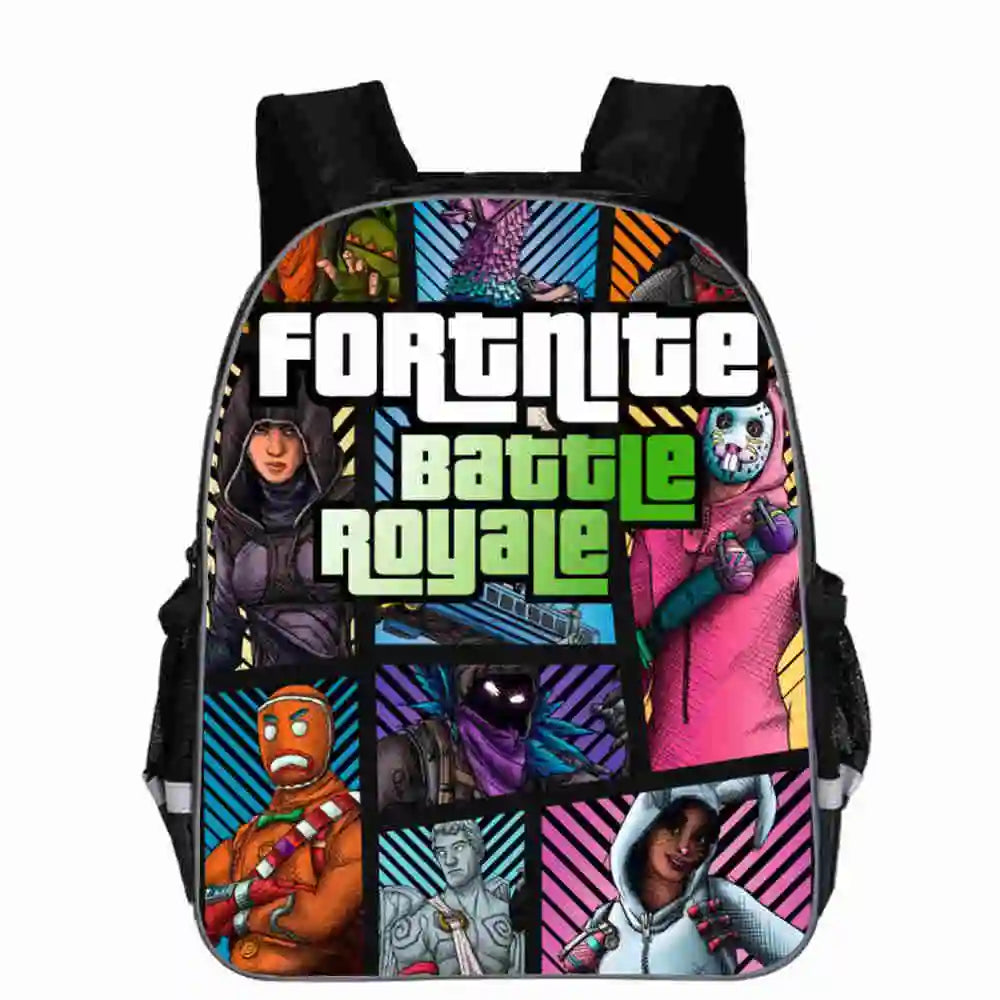 13 inch Cartoon Backpack Kids School Bag Boys Girls Toddler Bookbag