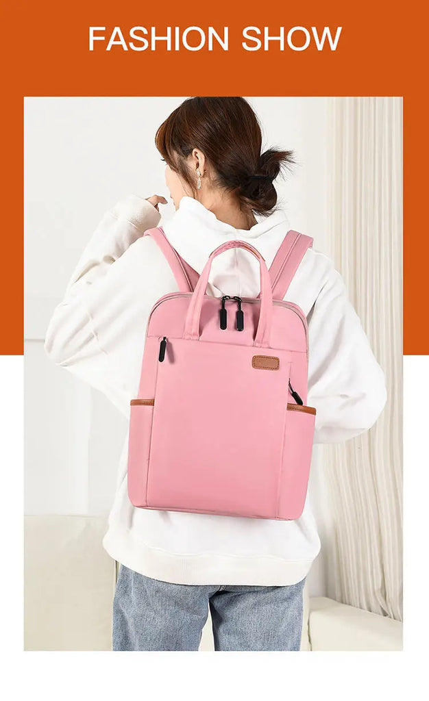 14.5 Inch Laptop Backpack for Teen Girls, Waterproof School Bag, Commuter Bag