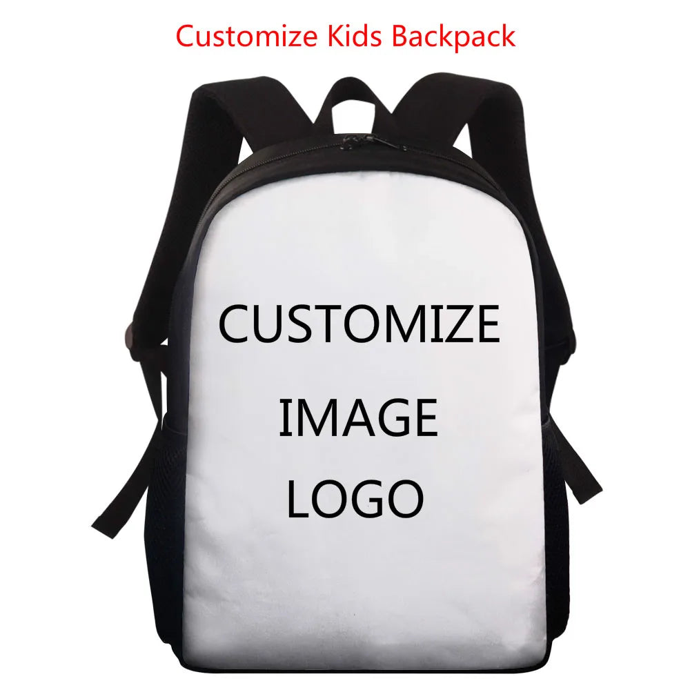 Kids School Bags For Boys Girls Back Pack T-Rex Dinosaur Print Backpack