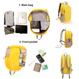 15L Waterproof Cycling Backpack Lightweight Foldable Bike Rucksack