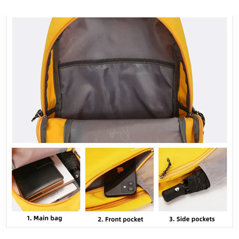 15L Waterproof Cycling Backpack Lightweight Foldable Bike Rucksack