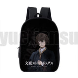Bungou Stray Dogs Backpack Men School Bag Anime Bookbag Daily Pack