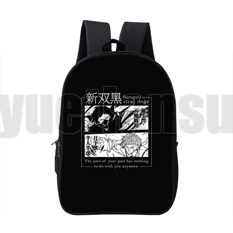 Bungou Stray Dogs Backpack Men School Bag Anime Bookbag Daily Pack