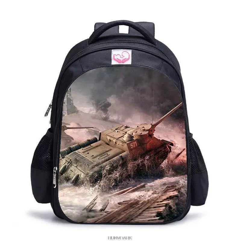 16" Kids Orthopedic Backpack Boys Girls School Bags