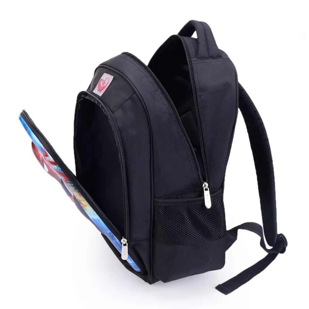 16 Inch Children School Bags Orthopedic Backpack Kids School Boys Girls Catoon B