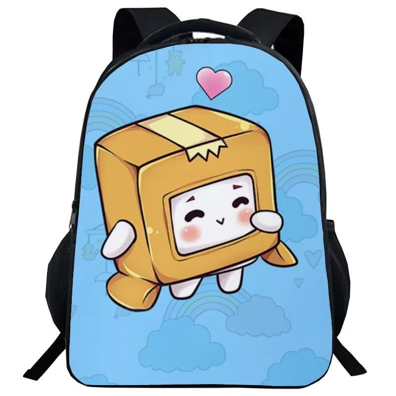 16 Inch Cartoon School Bags Backpacks For Boys Girls Kids