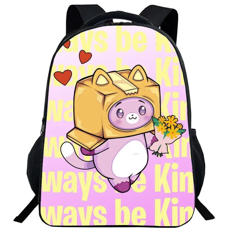 16 Inch Cartoon School Bags Backpacks For Boys Girls Kids