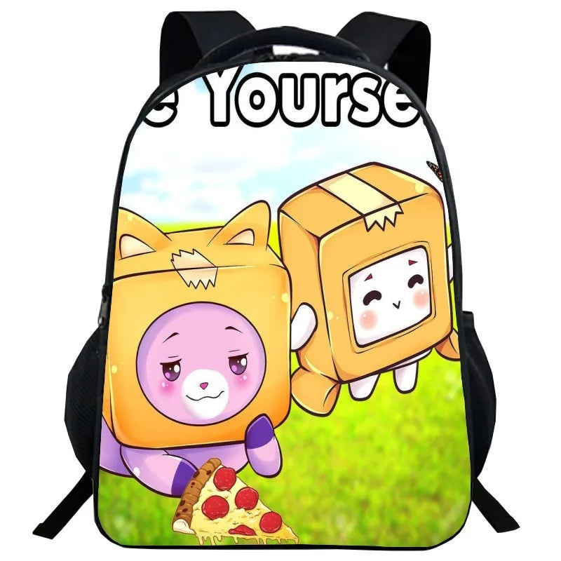 16 Inch Cartoon School Bags Backpacks For Boys Girls Kids