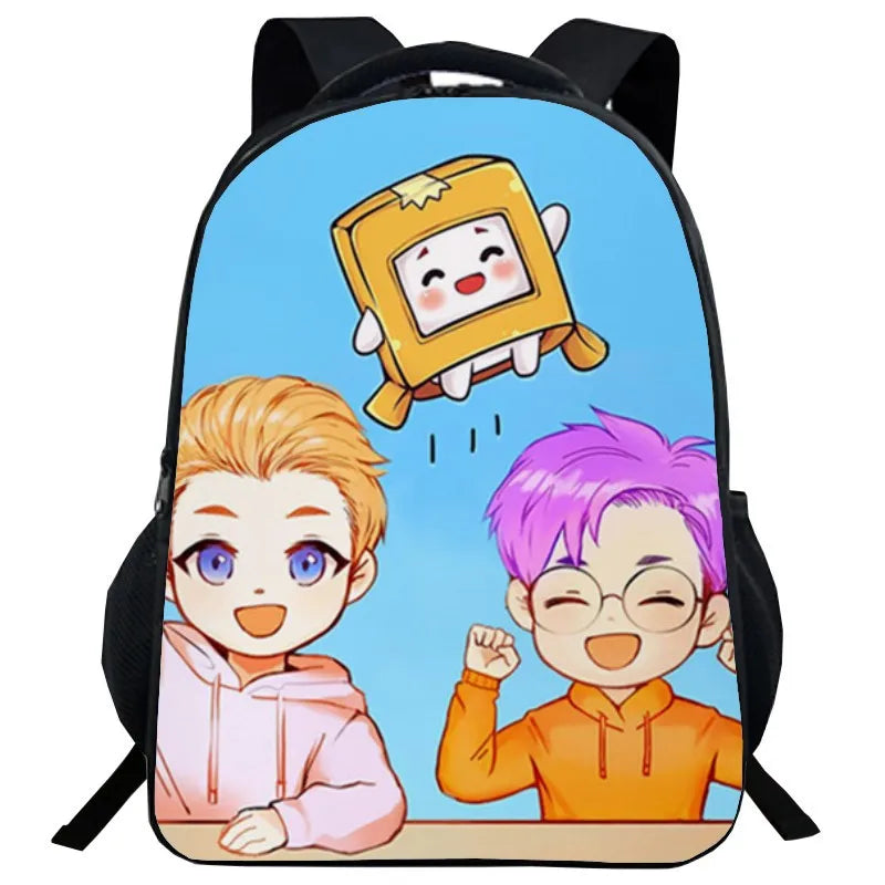 16 Inch Cartoon School Bags Backpacks For Boys Girls Kids