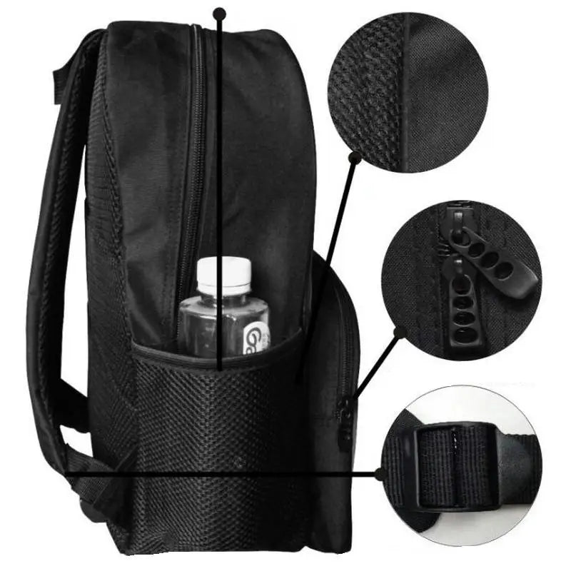 16 Inch 3D Printing Dinosaur Backpack for Boys and Girls