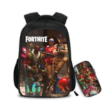 16 Inch Games Backpack Children School Bags Boys Girls 2pcs Daily Travel Backpac