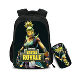 16 Inch Games Backpack Children School Bags Boys Girls 2pcs Daily Travel Backpac