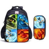 16 Inch Superhero Kids School Bags Orthopedic Backpack Boys Girls Mochila
