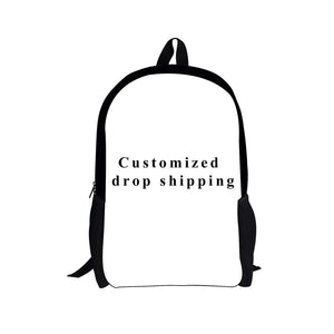 Kids Backpack Taekwondo Martial Judo Print School Bags for Boys Girls