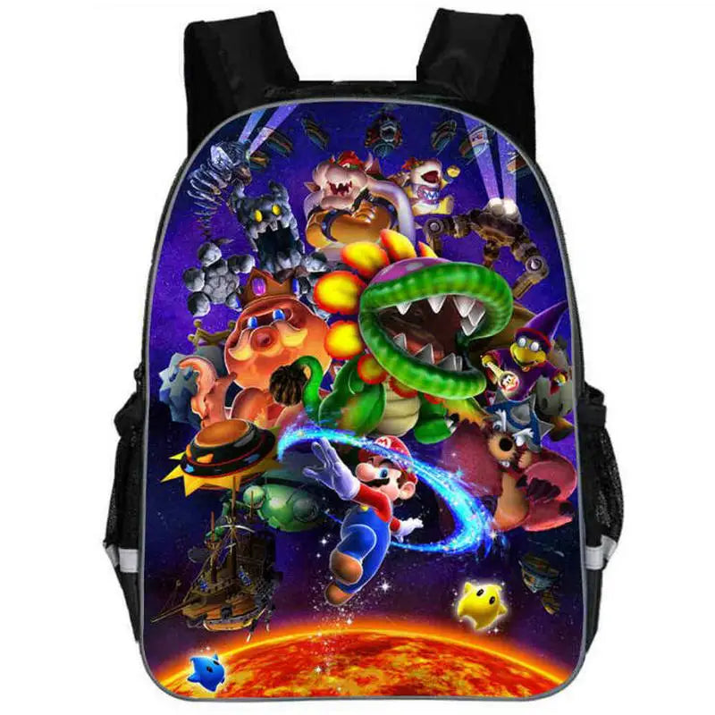 16-inch Kids Backpack 3D Printing Boys Girls School Bag Customizable