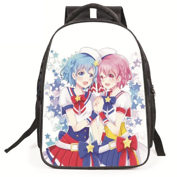 Cartoon Princess Backpack for Girls School Bag